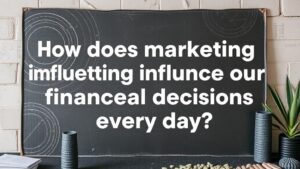 Jak marketing wpływa na nasze decyzje finansowe każdego dnia?
